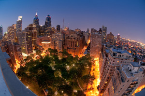 Rittenhouse Square Skyline